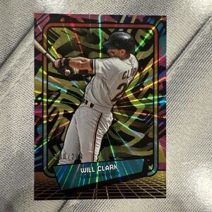 2026 Panini Decades 90s‎ Will Clark #13 Yellow 299 San Francisco Giants